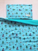 Set chăn ga gối đệm bằng vải muslin vải xô mềm mại